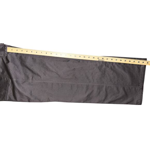 NWT Flamingals Drawstring Waist Mid-Rise Straight Leg Gray Pants Women's Medium - Picture 4 of 7